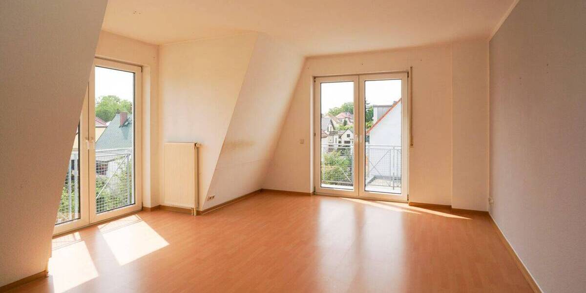 Etagenwohnung Dresden Weixdorf - 3 Zimmer, 76 m&sup2;, 225.000&euro; | Angebot:26806651