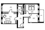Etagenwohnung Dresden Friedrichstadt - 3 Zimmer, 75 m&sup2;, 774&euro; | Angebot:26189761