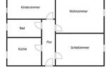 Etagenwohnung Großröhrsdorf - 3 Zimmer, 59 m&sup2;, 455&euro; | Angebot:25798190
