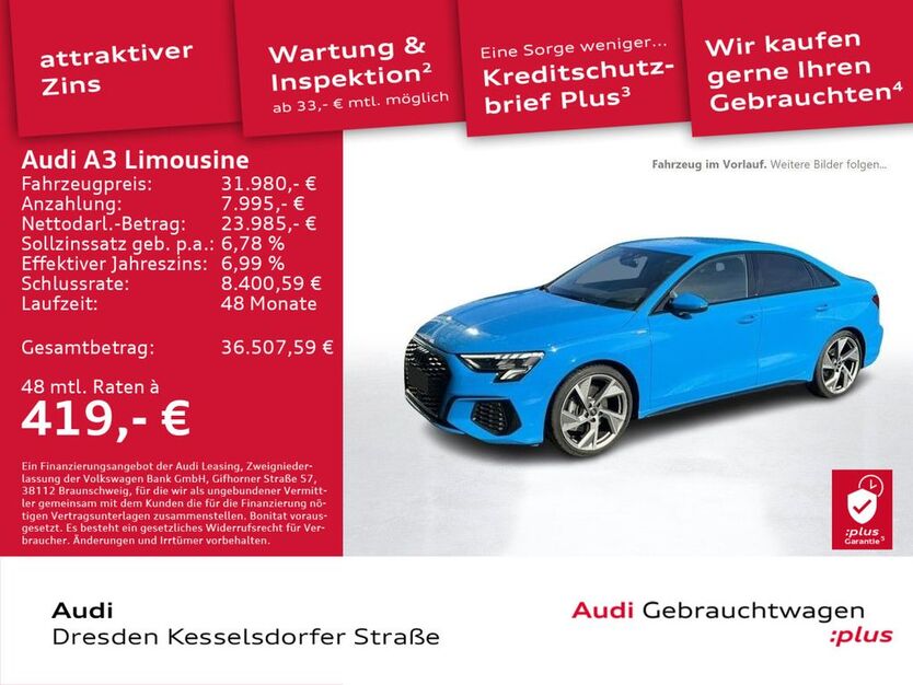 Audi A3 37.858 km 31.290 € Dresden 01169