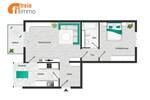 Etagenwohnung Dresden Pieschen-Süd - 2 Zimmer, 63 m&sup2;, 159.000&euro; | Angebot:26595032