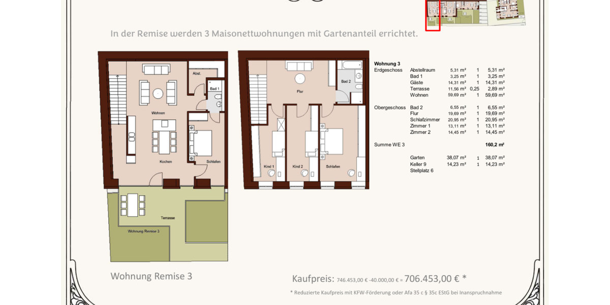 Etagenwohnung Dresden Pieschen - 4 Zimmer, 103 m&sup2;, 427.041&euro; | Angebot:25810428