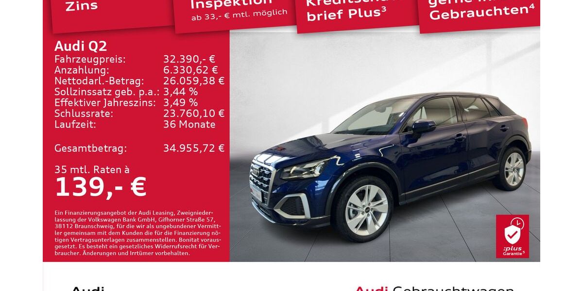 Audi Q2 8.730 km 32.390 &euro; Dresden 01169