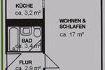 Etagenwohnung Dresden Prohlis - 1 Zimmer, 27 m&sup2;, 65.000&euro; | Angebot:27298155