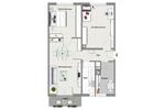 Etagenwohnung Dresden Prohlis - 3 Zimmer, 66 m&sup2;, 598&euro; | Angebot:26564877