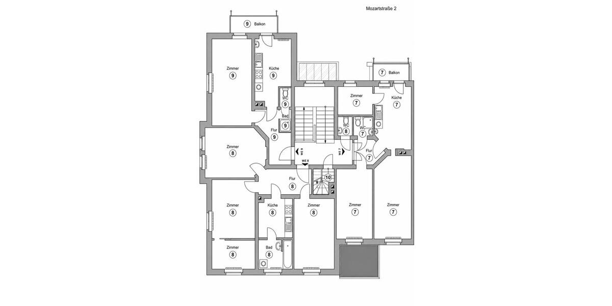 Etagenwohnung Heidenau - 2 Zimmer, 52 m&sup2;, 712&euro; | Angebot:26688124