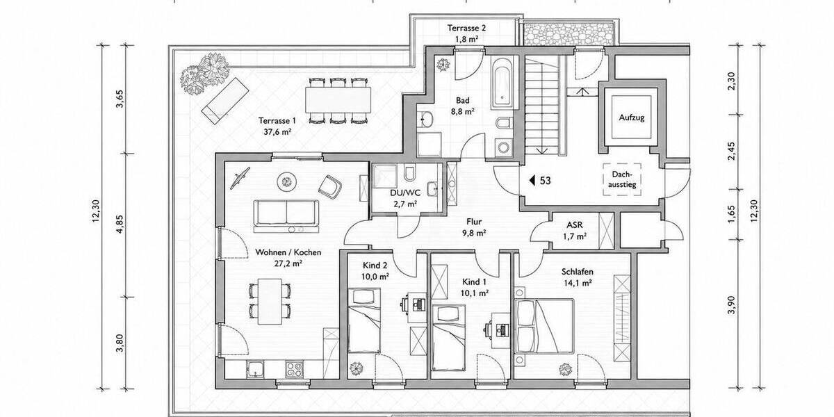 Etagenwohnung Dresden Leubnitz-Neuostra - 4 Zimmer, 104 m&sup2;, 743.500&euro; | Angebot:26787207