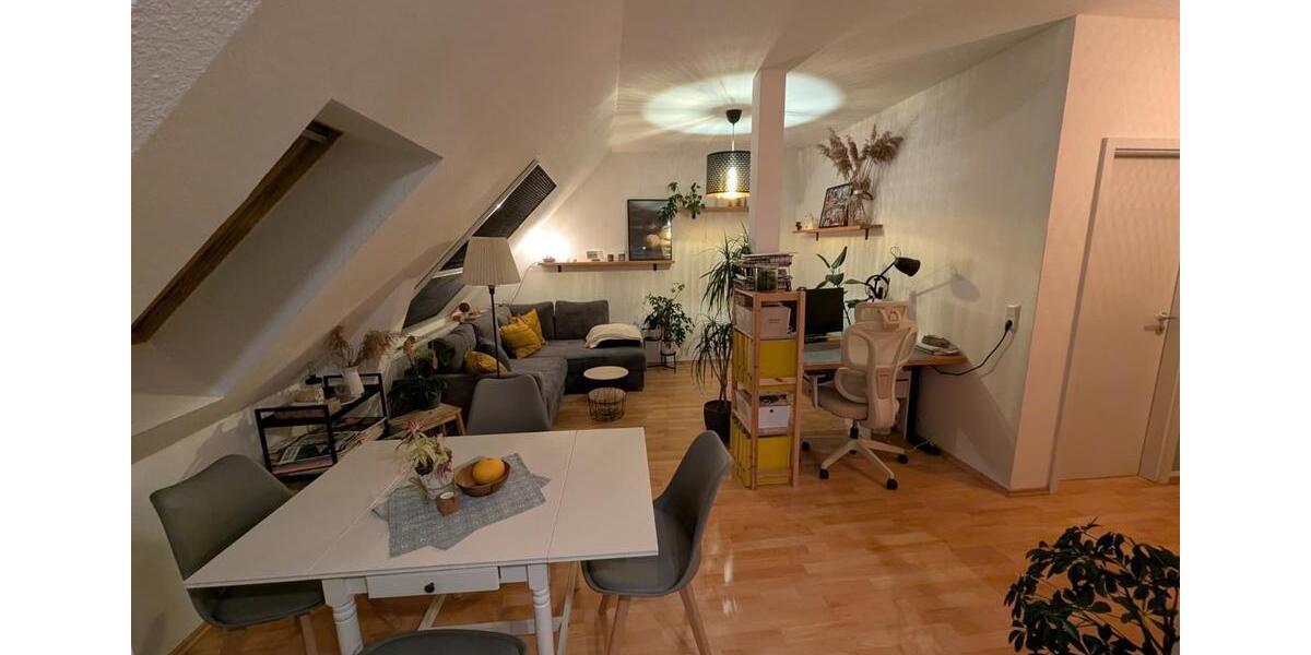 Dachgeschoßwohnung Dresden Pieschen - 2 Zimmer, 46 m&sup2;, 135.000&euro; | Angebot:27192226
