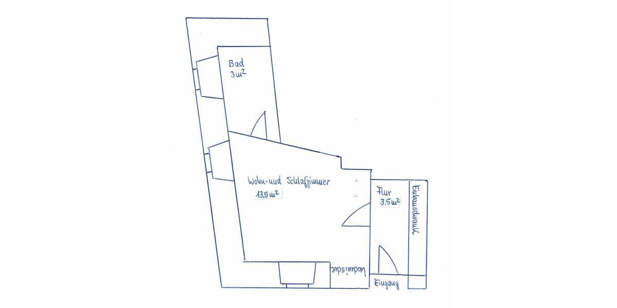 Etagenwohnung Großröhrsdorf - 1 Zimmer, 20 m&sup2;, 250&euro; | Angebot:26491962