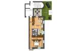 Terrassenwohnung Dresden Bühlau/Weißer Hirsch - 2 Zimmer, 280.000&euro; | Angebot:25775277