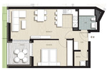 Etagenwohnung Dresden Cotta - 2 Zimmer, 54 m&sup2;, 316.500&euro; | Angebot:25704741