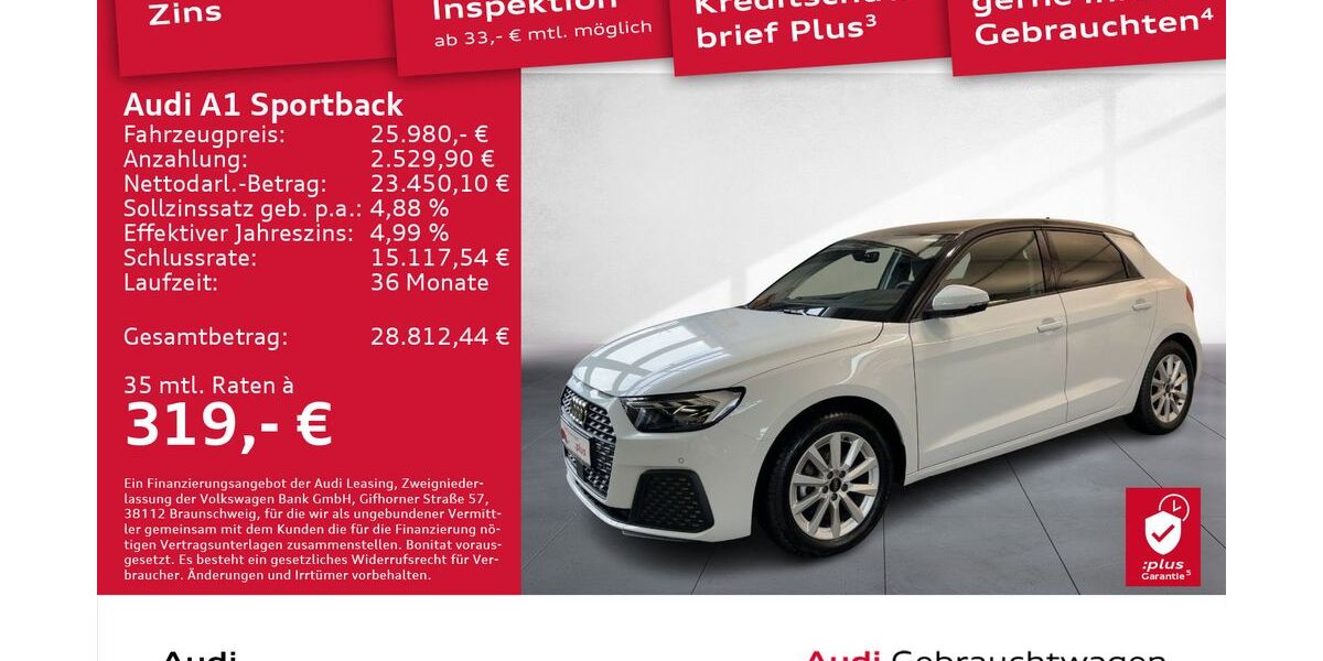 Audi A1 8.419 km 25.490 &euro; Dresden 01169