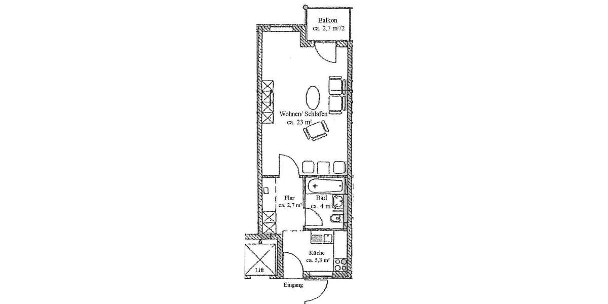 Etagenwohnung Dresden Radeberger Vorstadt - 120.000&euro; | Angebot:25707414