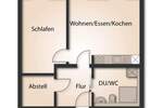 Etagenwohnung Dresden / Plauen Südvorstadt-West - 2 Zimmer, 54 m&sup2;, 350.000&euro; | Angebot:25708325