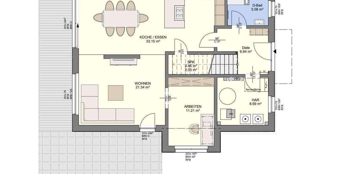 Einfamilienhaus Dresden Prohlis-Nord - 5 Zimmer, 160 m&sup2;, 795.000&euro; | Angebot:25768802