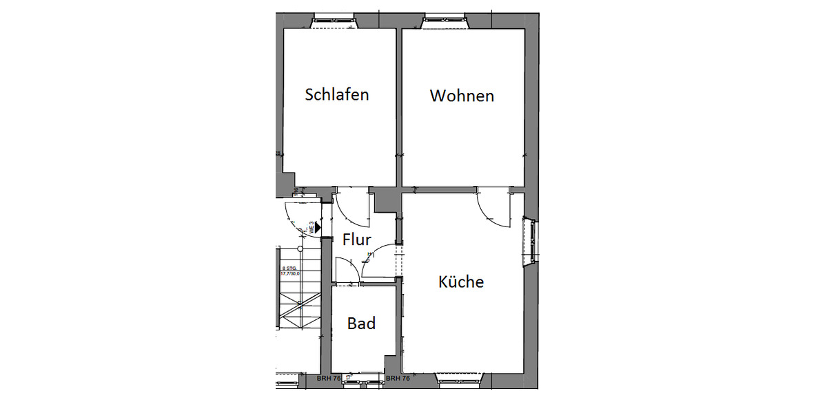 Etagenwohnung Arnsdorf - 2 Zimmer, 51 m&sup2;, 400&euro; | Angebot:26463176