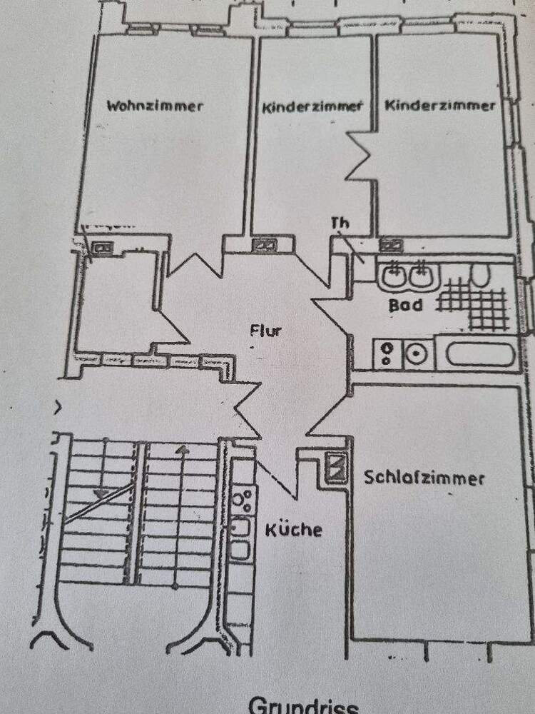 Schöne 4 RaumWohnung mit Balkon