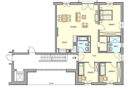 Wohnung Weinböhla - 4 Zimmer, 116 m&sup2;, 1.392&euro; | Angebot:25451151
