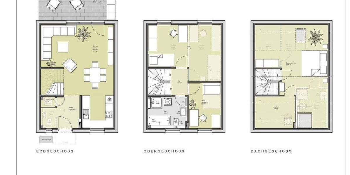 Terrassenwohnung Dresden Coschütz/Gittersee - 5 Zimmer, 343.500&euro; | Angebot:26929719