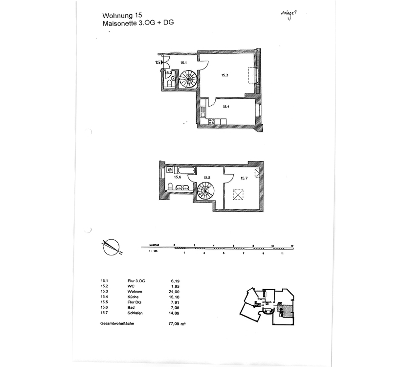 Maisonette-Wohnung in Dresden-Plauen