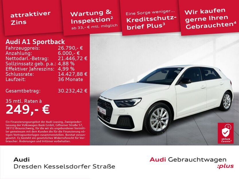 Audi A1 9.366 km 24.980 € Dresden 01169