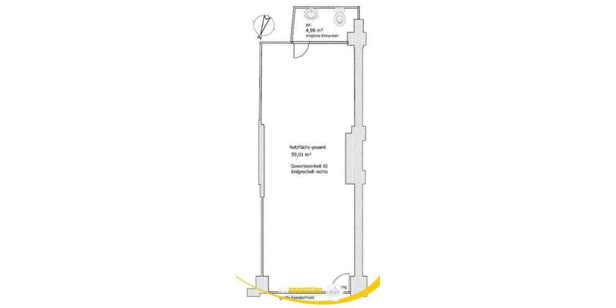 Gewerbeobjekt Freital Potschappel - 1 Zimmer, 380&euro; | Angebot:25697689