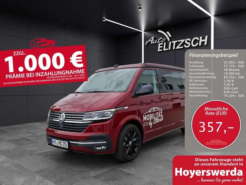 VW T6 California 15.000 km 86.500 € Dresden 01139