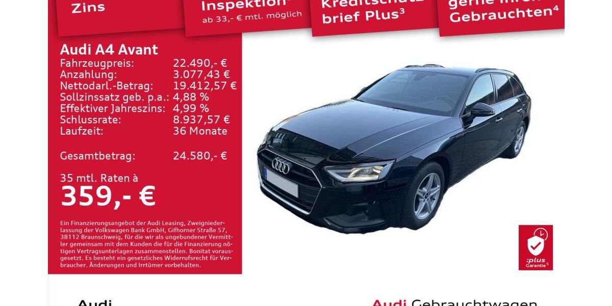 Audi A4 85.501 km 22.490 &euro; Dresden 01169
