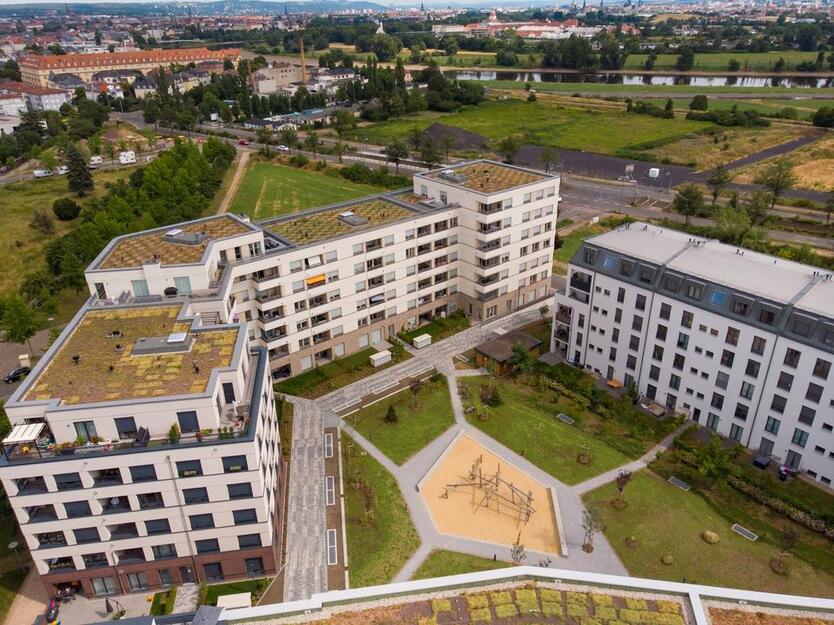 3-Zimmer-Wohnung mit dem Blick ins Grüne