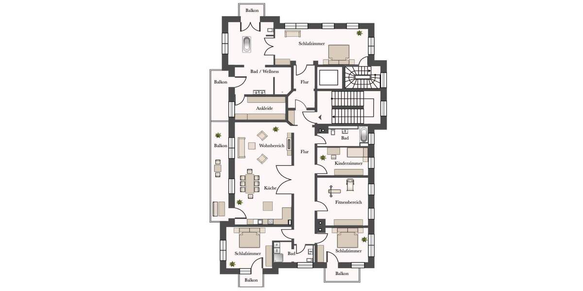 Exklusive Eigentumswohnung in Dresden 6 zimmer