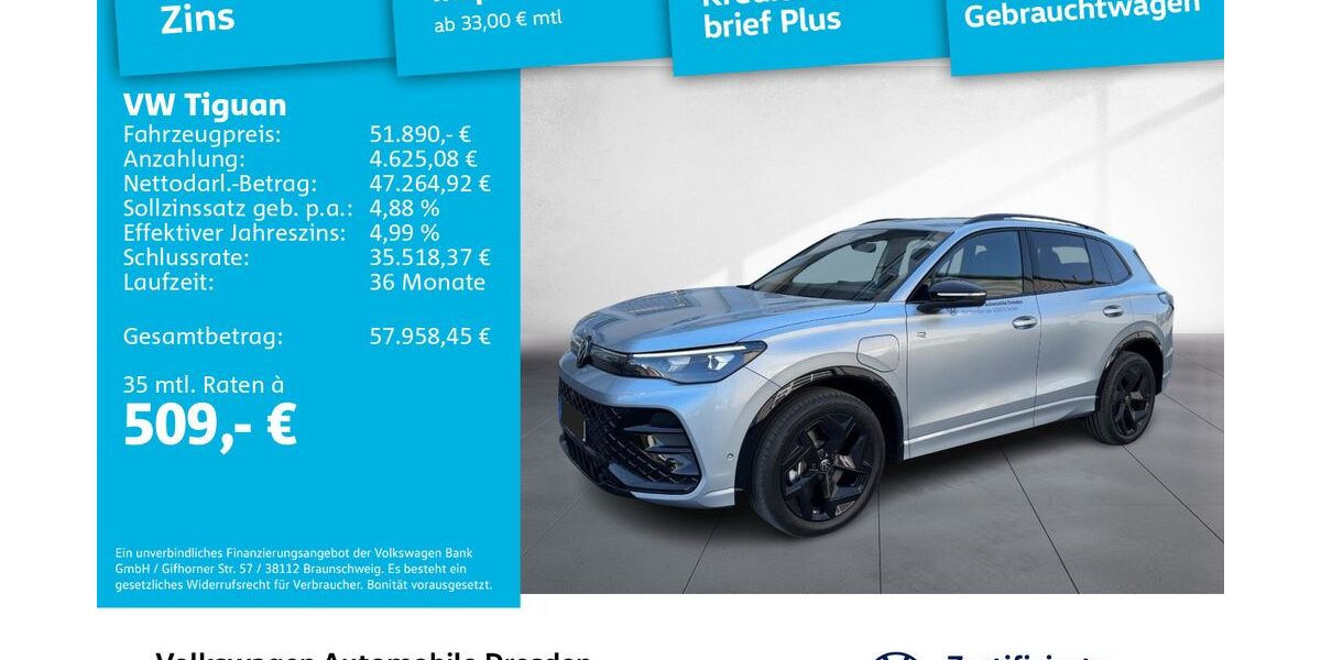 VW Tiguan 26.000 km 47.890 &euro; Dresden 01067