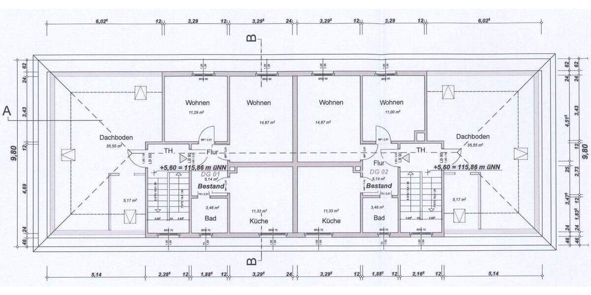 Leerstehendes Mehrfamilienhaus mit Nutzungsänderung und Top Zustand 2 zimmer