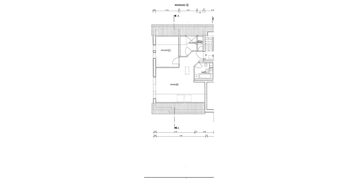 Dachgeschoßwohnung in Radeburg, ab August frei - Etagenwohnung Radeburg Radeburg | Angebot:26544101