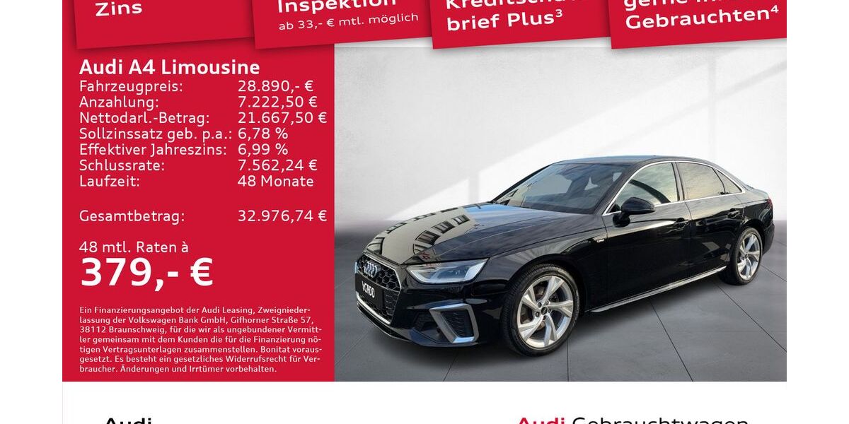 Audi A4 65.052 km 28.890 &euro; Dresden 01067