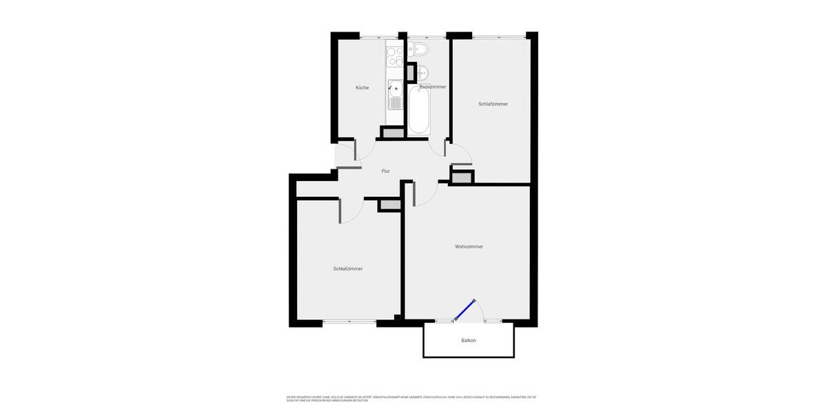 Erdgeschoßwohnung Dresden Blasewitz - 3 Zimmer, 63 m&sup2;, 764&euro; | Angebot:26479904