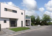 Kubische Eleganz trifft auf modernen Wohnkomfort