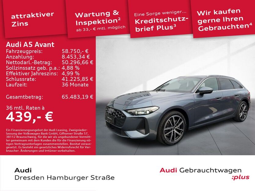 Audi A5 6.181 km 56.890 € Dresden 01067