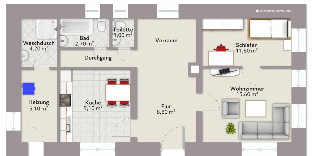 Charmantes Einfamilienhaus mit Garage 5 zimmer