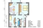 Etagenwohnung Heidenau - 3 Zimmer, 60 m&sup2;, 700&euro; | Angebot:26459470