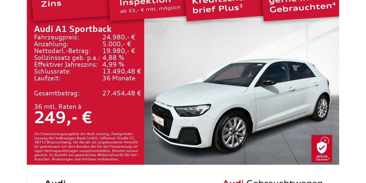 Audi A1 10.569 km 22.980 € Dresden 01169
