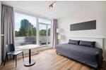 Schöne, voll möblierte 1-Zimmer-Wohnung mit Balkon
