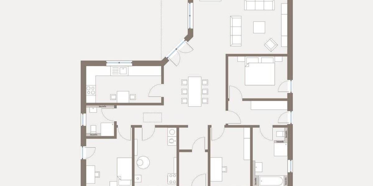 Bungalow Radeberg Langebrück - 4 Zimmer, 142 m&sup2;, 281.919&euro; | Angebot:26607954