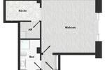 Etagenwohnung Dresden Cossebaude - 1 Zimmer, 37 m&sup2;, 369&euro; | Angebot:26347839