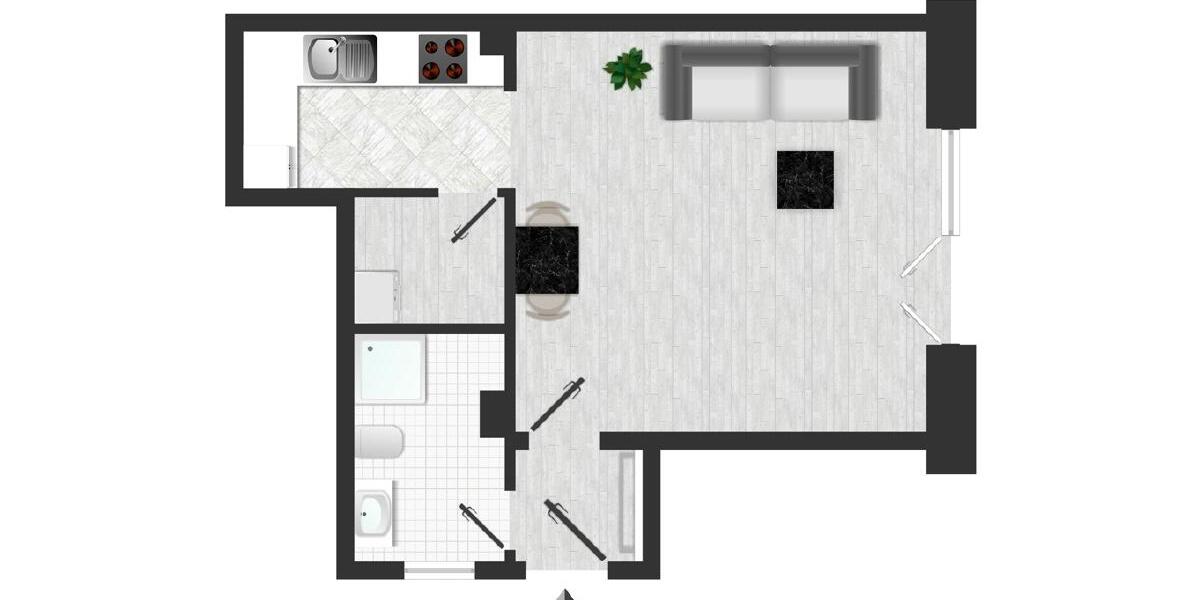 Etagenwohnung Dresden Cossebaude - 1 Zimmer, 37 m&sup2;, 369&euro; | Angebot:25438209