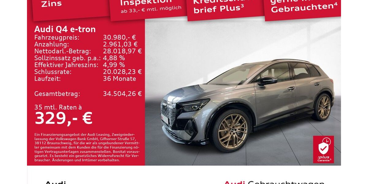 Audi Q4 e-tron 85.438 km 30.980 &euro; Dresden 01169