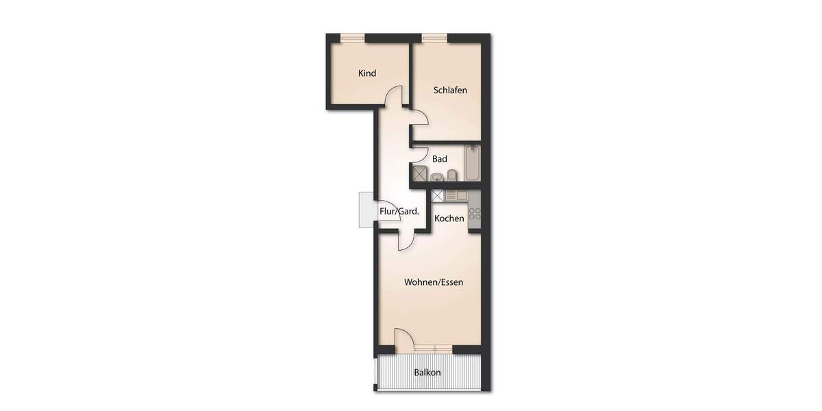 Etagenwohnung Dresden / Plauen Südvorstadt-West - 3 Zimmer, 85 m&sup2;, 540.000&euro; | Angebot:25802990