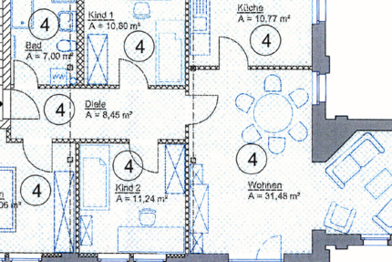 Wohnung Wilsdruff - 4 Zimmer, 95 m&sup2;, 345.000&euro; | Angebot:25526205