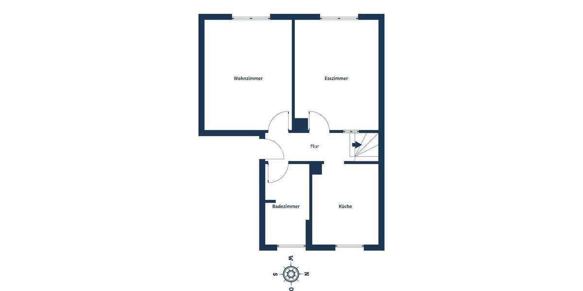 Etagenwohnung Meißen - 3 Zimmer, 52 m&sup2;, 45.000&euro; | Angebot:25140785