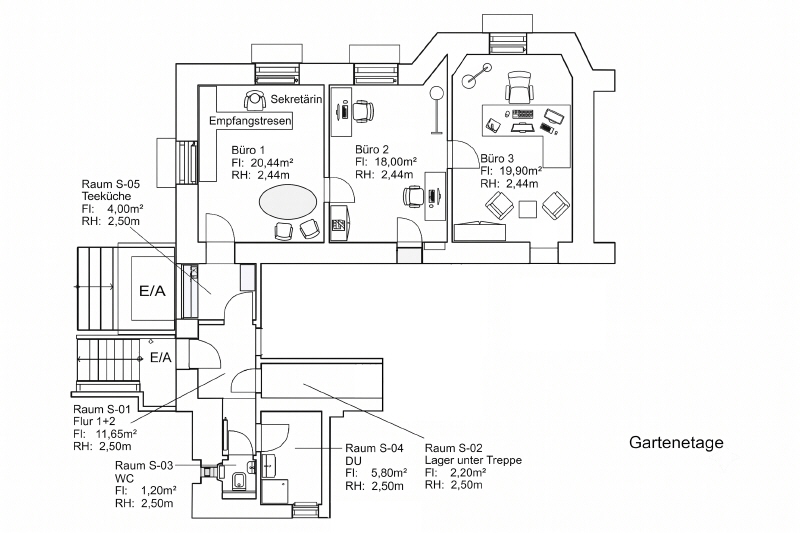 BLASEWITZ – BÜRO MIT 3 RÄUMEN – VILLA – PKW-PARKFLÄCHEN – NEUER BODENBELAG – RUHIG & ZENTRAL GELEGEN - Gewerbeobjekt Dresden Blasewitz | Angebot:27108538