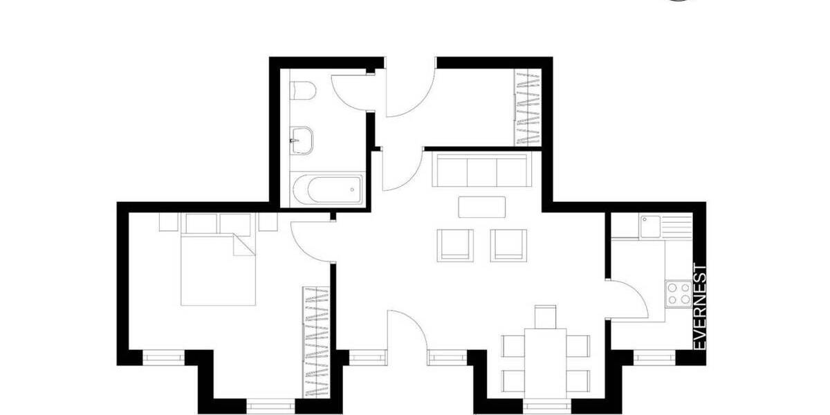 Etagenwohnung Dresden Kesselsdorf - 2 Zimmer, 58 m&sup2;, 129.000&euro; | Angebot:25738395